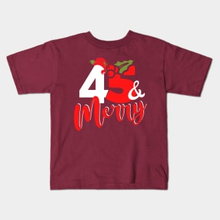 45th December 45 bday birthday Kids T-Shirt